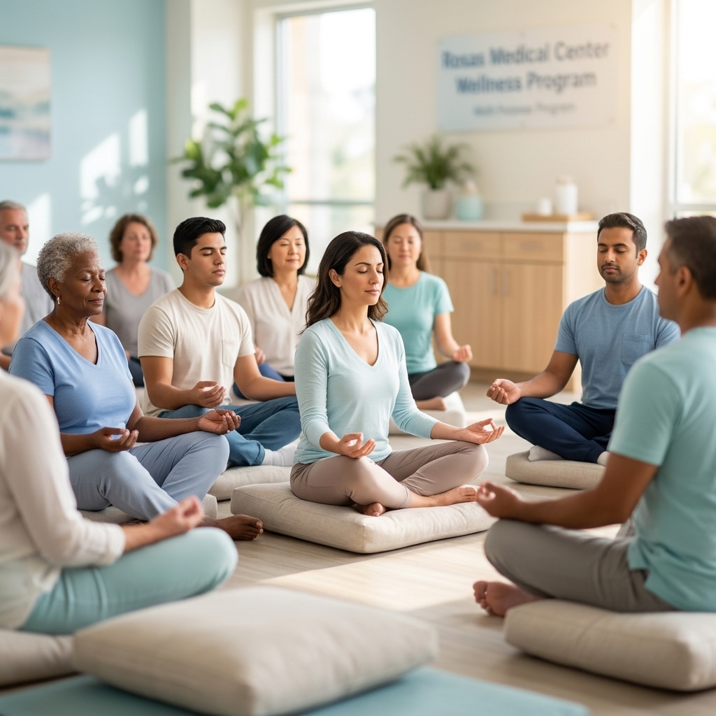 benefits of meditation — group meditation session at rosas medical center — by Rosas Medical Center
