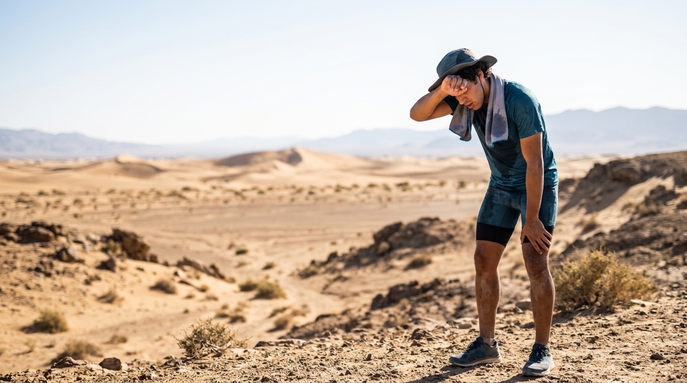 Extreme heat can affect the body in different ways. Heat exhaustion causes symptoms such as heavy sweating, dizziness, weakne