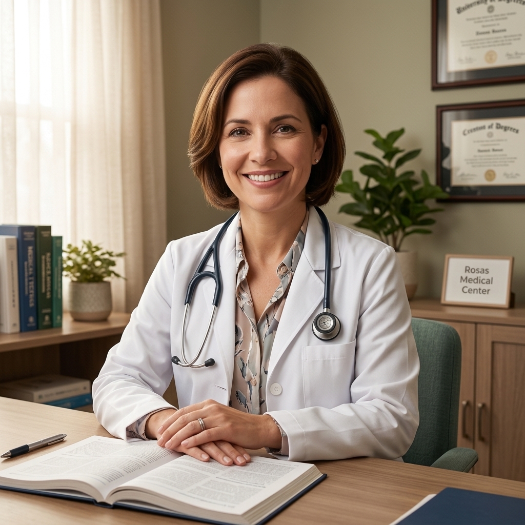 Rosas Medical Center Expands Its Healthcare Network Across Florida — doctor in consultation room — by Rosas Medical Center